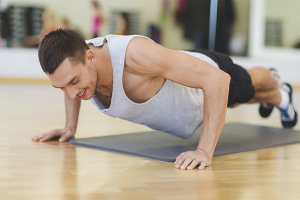  How to breathe when push-ups from the floor