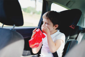  Baby wordt in de auto beïnvloed